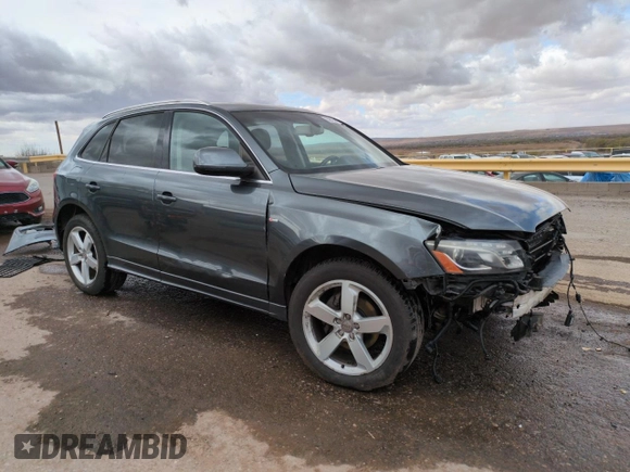 2012 Audi Q5 Premium Plus with VIN WA1DKAFP7CA078449, listed as a Copart auction lot 50728455 with 118,509 mi miles and Salvage title. Bid and sale history available at DreamBid. Image 4.