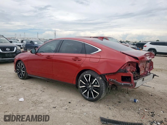 2024 Honda Accord Touring with VIN 1HGCY2F89RA085105, listed as a Copart auction lot 62604865 with 11,362 mi miles and Salvage title. Bid and sale history available at DreamBid. Image 2.