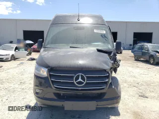 2024 Mercedes-Benz Sprinter with VIN W1Z4NFHYXRP650336, listed as a Copart auction lot 53669065 with 12,256 mi miles and Salvage Title. Bid and sale history available at DreamBid. Image 5.