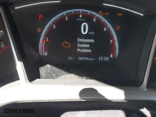 2019 Honda Civic Sedan Sport with VIN 2HGFC2F86KH605182, listed as a IAAI auction lot 41558457 with 84,246 mi miles. Bid and sale history available at carsss.com. Image 7.