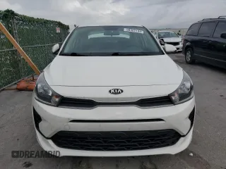 2021 Kia Rio LX with VIN 3KPA24AD8ME394027, listed as a Copart auction lot 58322134 with 37,177 mi miles and Salvage Title. Bid and sale history available at carsss.com. Image 5.