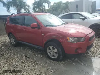 2010 Mitsubishi Outlander ES with VIN JA4AS2AW5AZ017218, listed as a Copart auction lot 51685015 with 92,286 mi miles and Salvage Title. Bid and sale history available at carsss.com. Image 4.