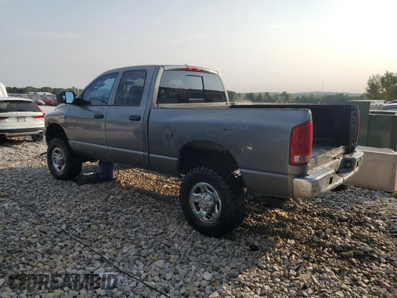 2006 Dodge 2500 SLT z VIN 3D7KS28C86G230974, wystawiony jako Copart lot #70463784 z przebiegiem 234 368 mil mil oraz Czysty tytuł • Clean title. Historia ofert i sprzedaży dostępna na DreamBid. Obrazek 2.