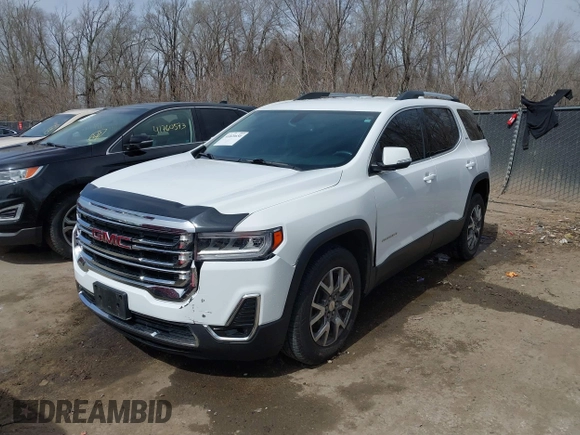 2020 GMC Acadia SLT with VIN 1GKKNMLS8LZ172019, listed as a IAAI auction lot 41820650 with 92,178 mi miles and . Bid and sale history available at DreamBid. Image 18.
