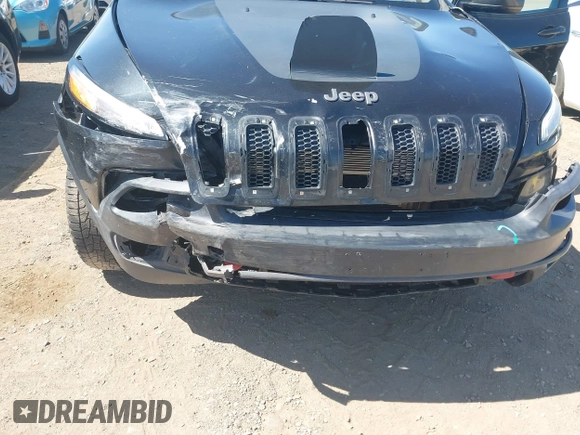 2016 Jeep Cherokee Trailhawk with VIN 1C4PJMBB9GW179051, listed as a IAAI auction lot 42520342 with 100,538 mi miles and . Bid and sale history available at DreamBid. Image 6.