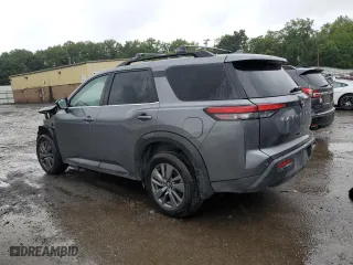 2024 Nissan Pathfinder SV with VIN 5N1DR3BC4RC227327, listed as a Copart auction lot 65517934 with 12,858 mi miles and Non Repairable. Bid and sale history available at carsss.com. Image 2.