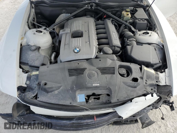 2006 BMW Z4 3.0si with VIN 4USBU53556LX00647, listed as a Copart auction lot 83436974 with 70,077 mi miles and Salvage title. Bid and sale history available at DreamBid. Image 12.