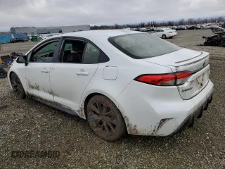 2023 Toyota Corolla Hybrid LE with VIN JTDBCMFE9PJ012260, listed as a Copart auction lot 44439185 with 0 mi miles and Salvage Title. Bid and sale history available at carsss.com. Image 2.