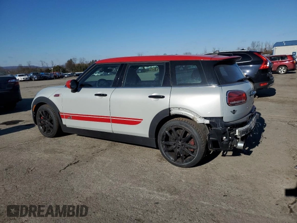2020 MINI Clubman John Cooper Works with VIN WMWJZ9C06L2M50946, listed as a Copart auction lot 87893235 with 18,258 mi miles and Salvage Title. Bid and sale history available at carsss.com. Image 2.