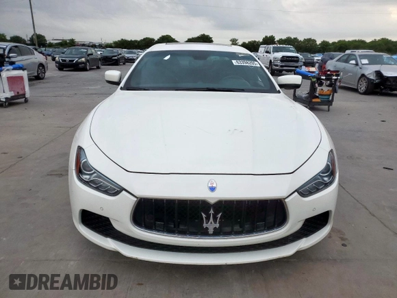2015 Maserati Ghibli S Q4 with VIN ZAM57RTA2F1134744, listed as a Copart auction lot 63398205 with 61,347 mi miles and Clean title. Bid and sale history available at DreamBid. Image 5.