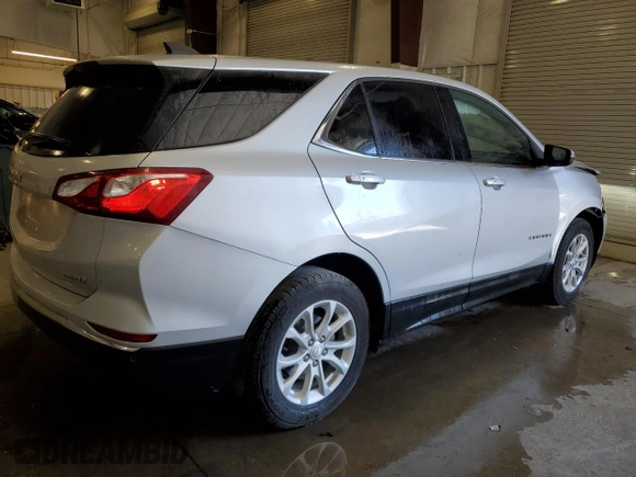 2019 Chevrolet Equinox LT z VIN 2GNAXUEV9K6217415, wystawiony jako Copart lot #55616405 z przebiegiem 61 149 mil mil oraz Szkoda całkowita • Salvage title. Historia ofert i sprzedaży dostępna na DreamBid. Obrazek 3.