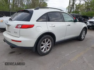 2006 Infiniti FX with VIN JNRAS08W66X200825, listed as a IAAI auction lot 41969913 with 239,564 mi miles. Bid and sale history available at carsss.com. Image 4.
