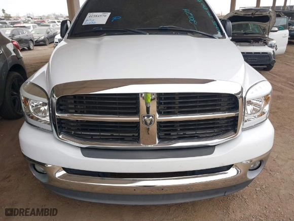 2007 Dodge Ram 1500 SLT with VIN 1D7HA18237S201214, listed as a IAAI auction lot 41584570 with NaN miles. Bid and sale history available at carsss.com. Image 6.