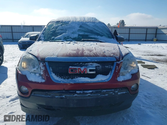 2008 GMC Acadia SLE1 with VIN 1GKEV13758J185257, listed as a IAAI auction lot 41563136 with 113,772 mi miles. Bid and sale history available at carsss.com. Image 12.