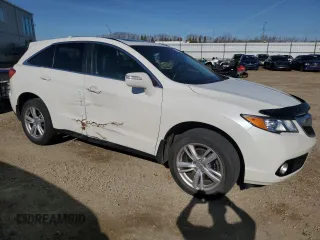 2013 Acura RDX with VIN 5J8TB4H32DL806053, listed as a Copart auction lot 53711145 with 77,496 mi miles and Salvage Title. Bid and sale history available at carsss.com. Image 4.
