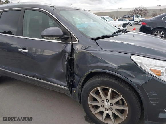 2014 Buick Enclave Leather with VIN 5GAKVBKD1EJ229182, listed as a IAAI auction lot 41792546 with 100,387 mi miles. Bid and sale history available at carsss.com. Image 6.