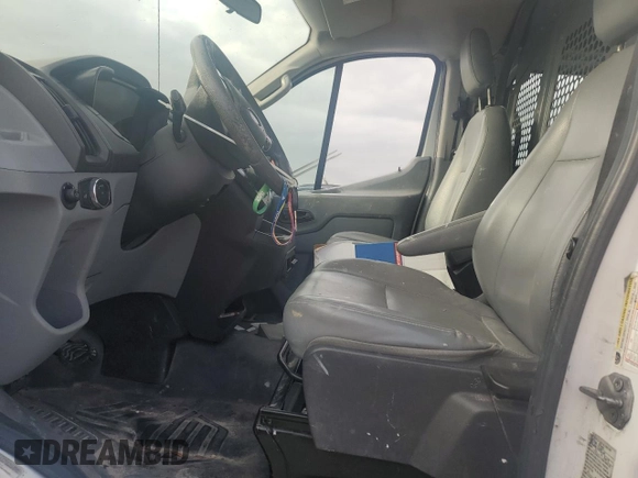 2015 Ford Transit Cargo with VIN 1FTNR1YM6FKA17391, listed as a Copart auction lot 56418755 with 247,093 mi miles and Salvage title. Bid and sale history available at DreamBid. Image 7.