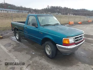 1997 Ford Ranger XLT with VIN 1FTCR10A6VPB49917, listed as a IAAI auction lot 41549691 with 73,548 mi miles. Bid and sale history available at carsss.com. Image 1.