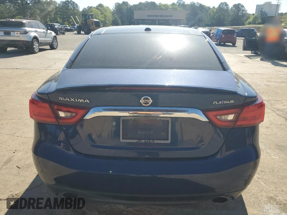 2018 Nissan Maxima Platinum z VIN 1N4AA6AP8JC370831, wystawiony jako Copart lot #52370255 z przebiegiem 123 126 mil mil oraz Szkoda całkowita • Salvage title. Historia ofert i sprzedaży dostępna na DreamBid. Obrazek 6.
