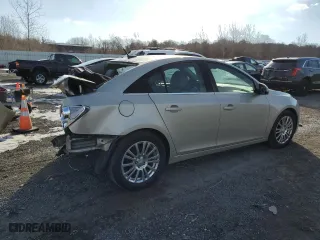 2013 Chevrolet Cruze ECO with VIN 1G1PJ5SB0D7189715, listed as a Copart auction lot 42538625 with 130,341 mi miles and Clean Title. Bid and sale history available at carsss.com. Image 3.