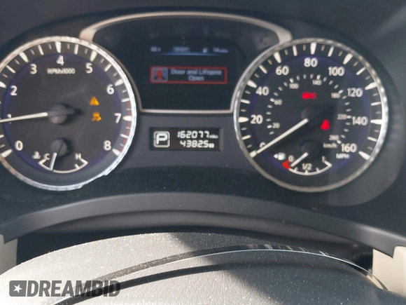 2015 Infiniti QX60 with VIN 5N1AL0MM9FC505692, listed as a IAAI auction lot 42137655 with 162,077 mi miles and . Bid and sale history available at DreamBid. Image 7.