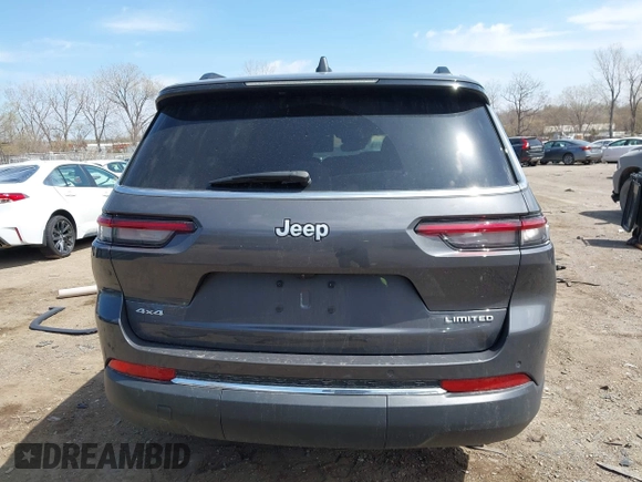 2024 Jeep Grand Cherokee Limited with VIN 1C4RJKBG2R8531452, listed as a IAAI auction lot 42099767 with 13,398 mi miles and . Bid and sale history available at DreamBid. Image 16.