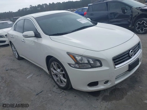 2014 Nissan Maxima 3.5 SV with VIN 1N4AA5AP8EC447276, listed as a IAAI auction lot 41680360 with 150,581 mi miles. Bid and sale history available at carsss.com. Image 1.
