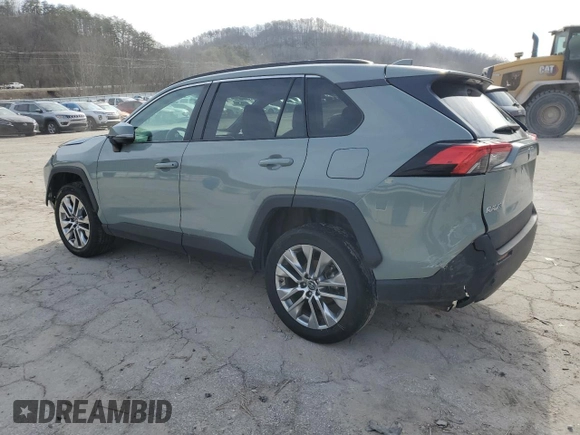 2019 Toyota RAV4 XLE Premium with VIN 2T3A1RFV2KW081106, listed as a Copart auction lot 45363525 with 93,803 mi miles and Salvage Title. Bid and sale history available at carsss.com. Image 2.