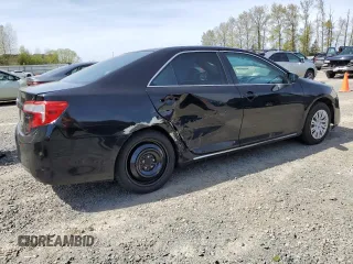 2012 Toyota Camry L with VIN 4T4BF1FK9CR257937, listed as a Copart auction lot 52911955 with 137,966 mi miles and Salvage Title. Bid and sale history available at carsss.com. Image 3.
