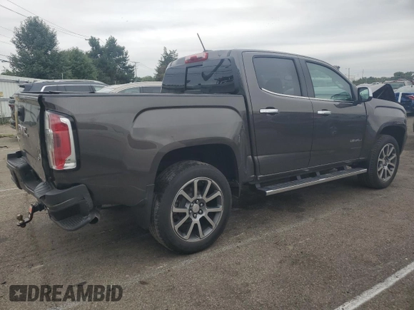 2019 GMC Canyon 4WD Denali with VIN 1GTG6EENXK1200430, listed as a Copart auction lot 65524334 with 54,813 mi miles and Salvage Title. Bid and sale history available at carsss.com. Image 3.
