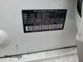 2022 Subaru Legacy Premium с VIN 4S3BWAC68N3012027, выставлен на аукционе Copart как лот 53644225 с пробегом 180 168 миль миль и Списание • Salvage title. История ставок и продаж доступна на DreamBid. Изображение 14.