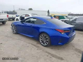 2021 Lexus RC with VIN JTHGZ5BC8M5023297, listed as a IAAI auction lot 41506255 with 60,011 mi miles. Bid and sale history available at carsss.com. Image 3.