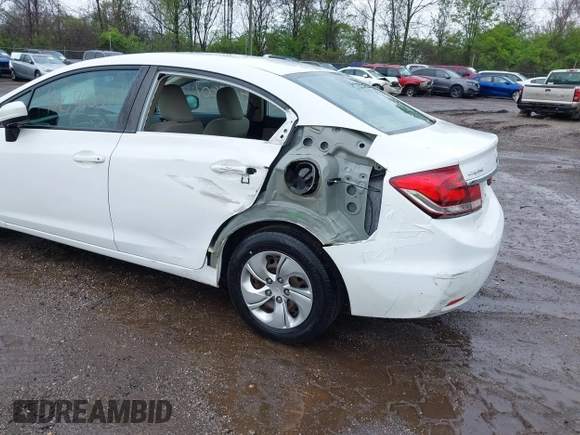2015 Honda Civic LX with VIN 19XFB2F54FE104574, listed as a IAAI auction lot 42096001 with 122,094 mi miles and . Bid and sale history available at DreamBid. Image 6.
