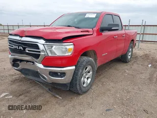 2020 Ram 1500 Big Horn with VIN 1C6SRFBT0LN281594, listed as a IAAI auction lot 42050933 with 146,028 mi miles. Bid and sale history available at carsss.com. Image 17.