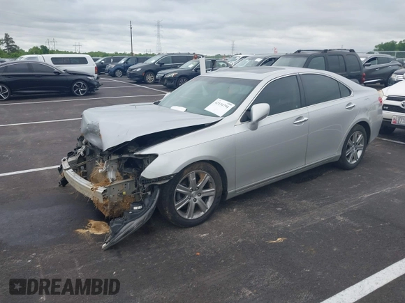 2007 Lexus ES 330 with VIN JTHBJ46G872018423, listed as a IAAI auction lot 42134791 with 307,908 mi miles and . Bid and sale history available at carsss.com. Image 2.