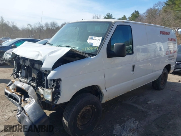 2011 Ford Econoline Cargo Commercial with VIN 1FTSE3EL7BDA52929, listed as a IAAI auction lot 41708374 with 227,114 mi miles. Bid and sale history available at carsss.com. Image 17.