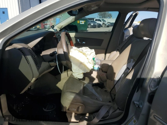 2007 Cadillac CTS with VIN 1G6DP577070134095, listed as a Copart auction lot 55078745 with 155,131 mi miles and Salvage Title. Bid and sale history available at DreamBid. Image 7.