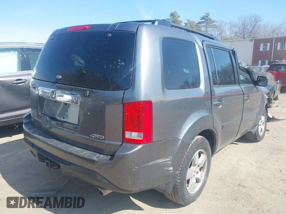 2012 Honda Pilot EX-L with VIN 5FNYF4H75CB045693, listed as a IAAI auction lot 41795689 with 200,686 mi miles and . Bid and sale history available at DreamBid. Image 4.