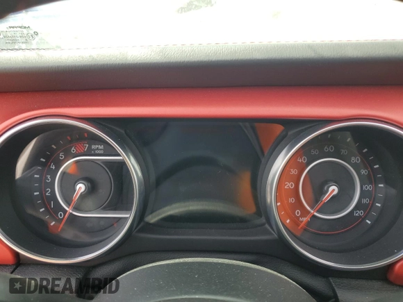 2020 Jeep Wrangler Unlimited Rubicon с VIN 1C4HJXFN7LW126286, выставлен на аукционе Copart как лот 50205125 с пробегом Не указан миль и Списание • Salvage title. История ставок и продаж доступна на DreamBid. Изображение 9.