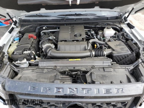 2023 Nissan Frontier SV with VIN 1N6ED1EK2PN662733, listed as a Copart auction lot 71843834 with 31,652 mi miles and Salvage Title. Bid and sale history available at carsss.com. Image 11.