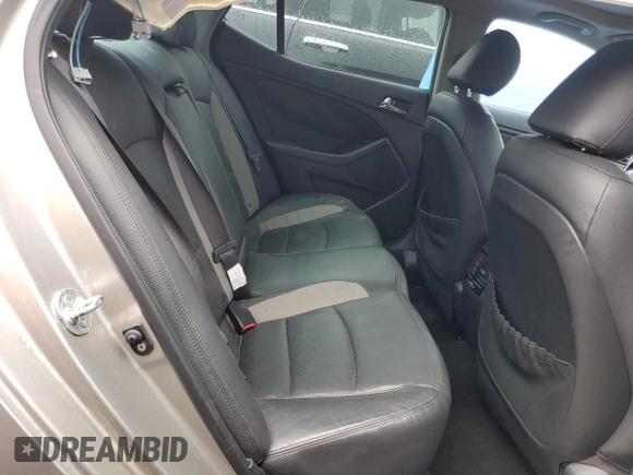 2013 Kia Optima EX with VIN KNAGM4AD4D5040468, listed as a Copart auction lot 81608804 with Not provided miles and Salvage title. Bid and sale history available at DreamBid. Image 10.