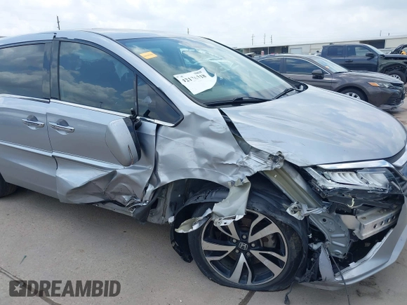 2018 Honda Odyssey Elite с VIN 5FNRL6H98JB062513, выставлен на аукционе IAAI как лот 42126318 с пробегом 75 589 миль миль и . История ставок и продаж доступна на DreamBid. Изображение 6.