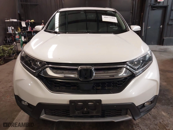 2019 Honda CR-V EX-L with VIN 2HKRW2H85KH607755, listed as a IAAI auction lot 40875501 with 56,756 mi miles. Bid and sale history available at carsss.com. Image 6.