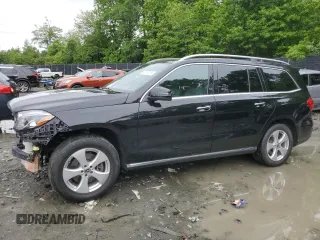 2018 Mercedes-Benz GLS 450 with VIN 4JGDF6EE8JB170616, listed as a Copart auction lot 58005315 with 128,859 mi miles and Salvage title. Bid and sale history available at DreamBid. Image 1.