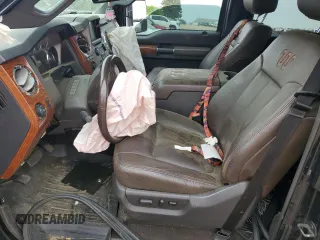 2015 Ford F-350 Platinum with VIN 1FT8W3BT7FEC11976, listed as a Copart auction lot 51699465 with 167,711 mi miles and Salvage Title. Bid and sale history available at DreamBid. Image 7.
