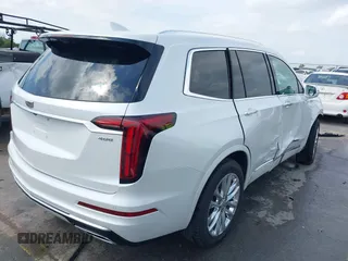2020 Cadillac XT6 FWD Premium Luxury with VIN 1GYKPCRS9LZ115507, listed as a IAAI auction lot 42063929 with 40,256 mi miles and . Bid and sale history available at DreamBid. Image 4.