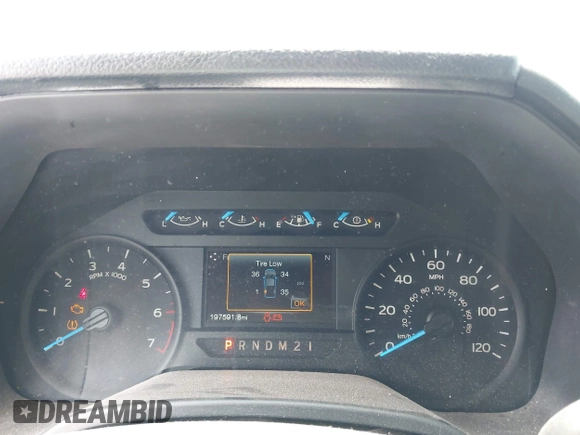 2017 Ford F-150 XL with VIN 1FTEW1EF6HKD16042, listed as a IAAI auction lot 42144692 with 197,591 mi miles and . Bid and sale history available at DreamBid. Image 7.