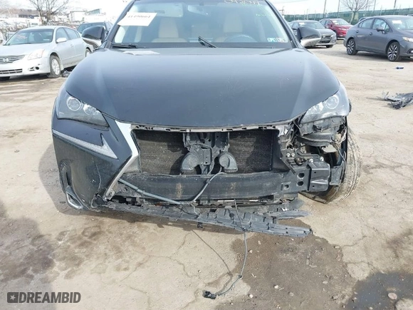 2015 Lexus NX 200t with VIN JTJBARBZ8F2042044, listed as a IAAI auction lot 41490661 with 110,793 mi miles. Bid and sale history available at carsss.com. Image 6.