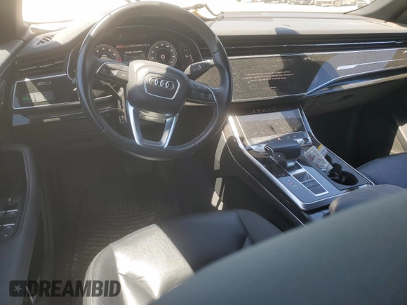 2019 Audi Q8 Premium with VIN WA1AVAF11KD010330, listed as a Copart auction lot 57493724 with 112,971 mi miles and Salvage title. Bid and sale history available at DreamBid. Image 8.