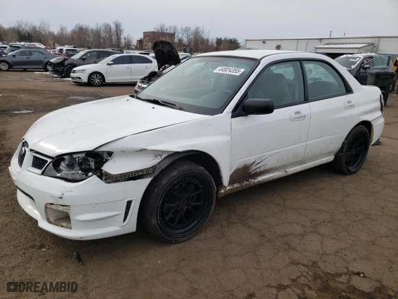 2006 Subaru Impreza Sedan i with VIN JF1GD67646H526079, listed as a Copart auction lot 44924355 with 209,480 mi miles and Salvage Title. Bid and sale history available at carsss.com. Image 1.